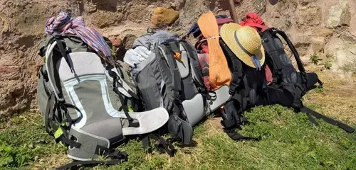 servicio transporte de mochilas albergue san lorenzo bruma